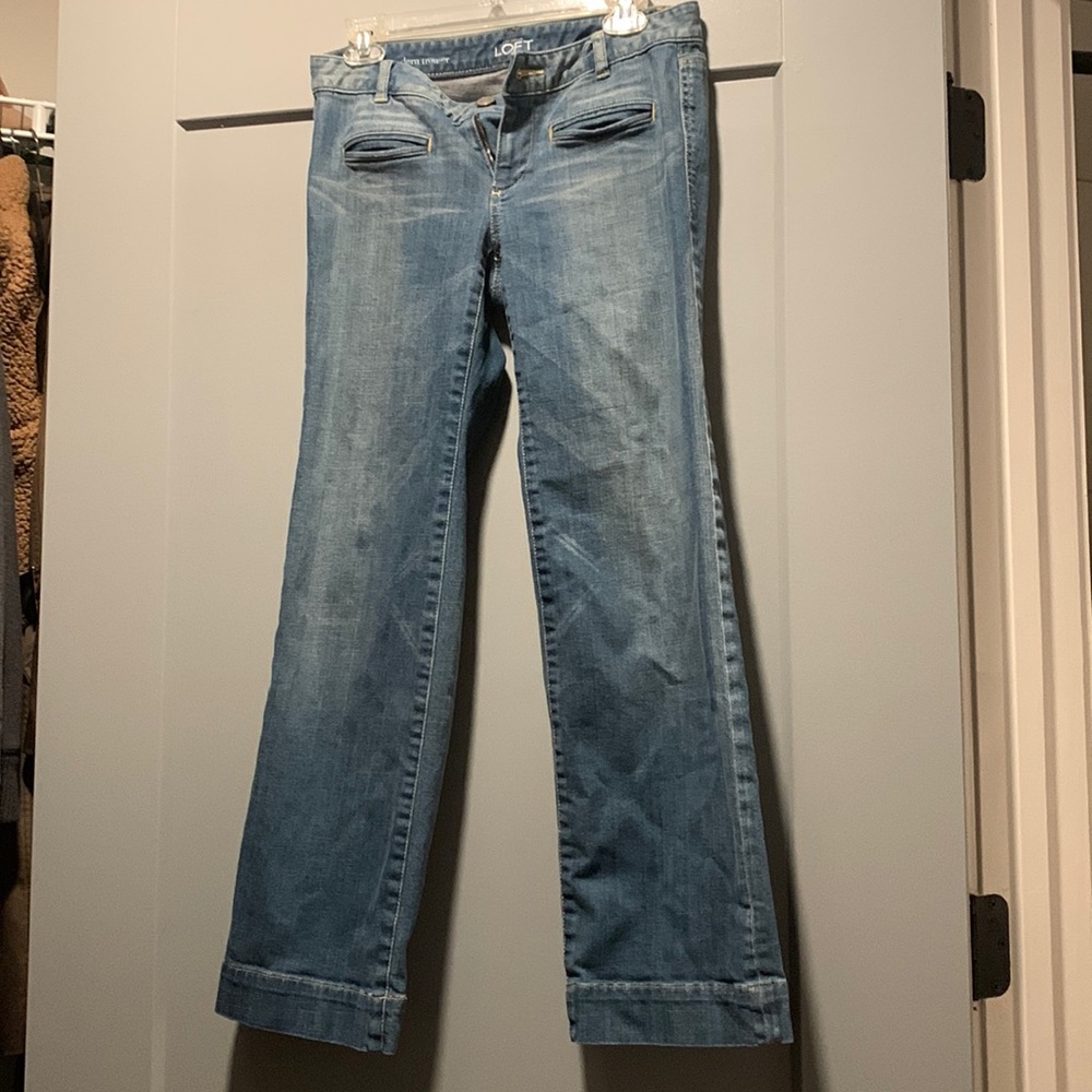 Ann Taylor Loft Modern Trouser Jeans